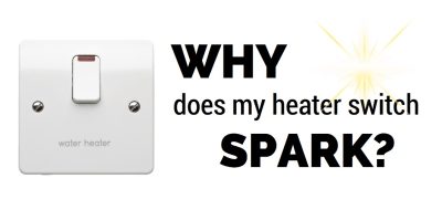 why does my heater switch spark