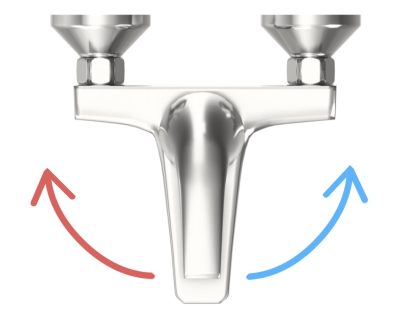 heating time 2 hot cold mixer lever adjust