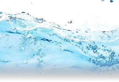 water blue white bubbles background