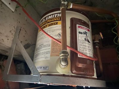 record 25 year water heater AOS blue diamond lifespan