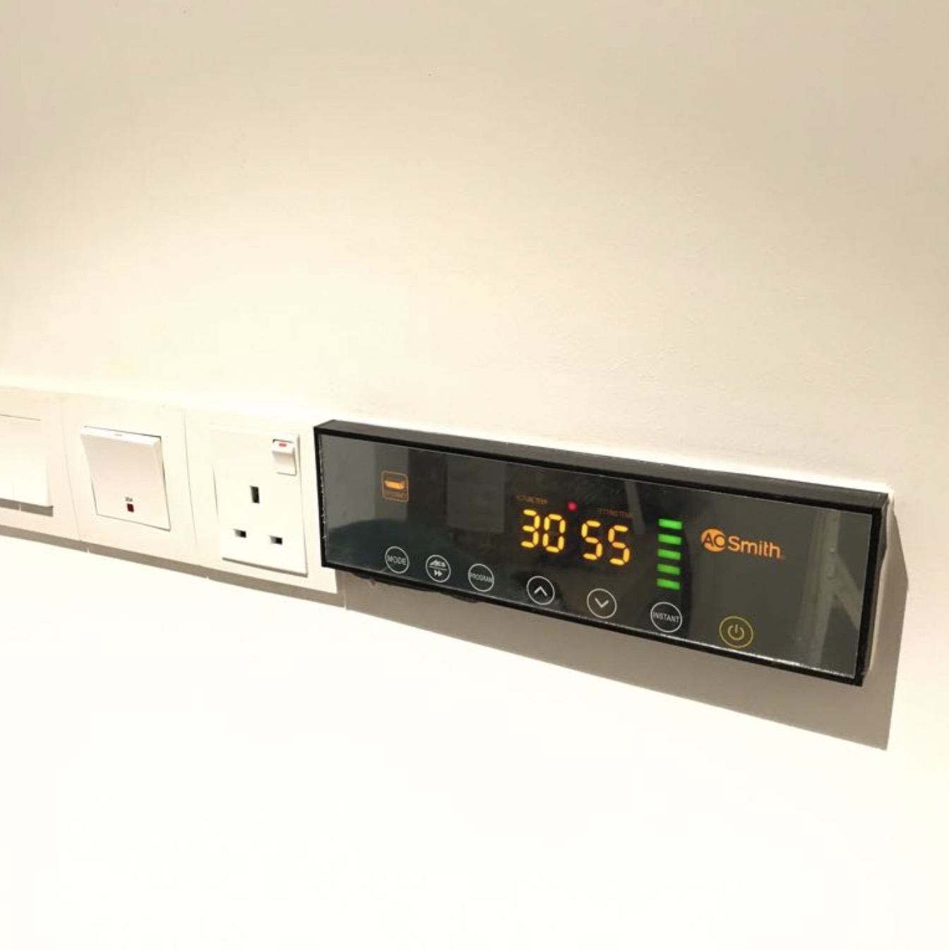 hpw heat pump custom acrylic holder panel
