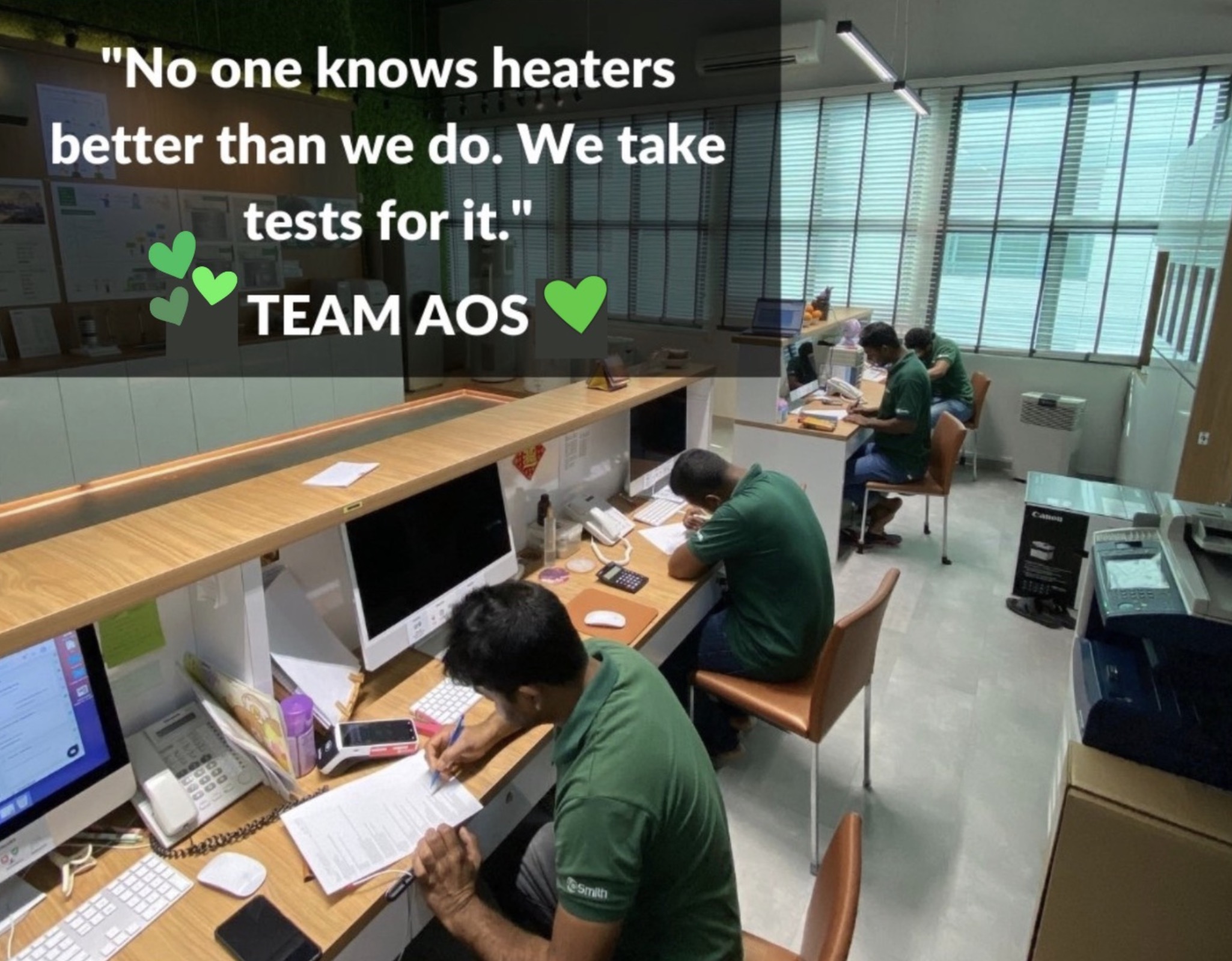 training team aos test tech