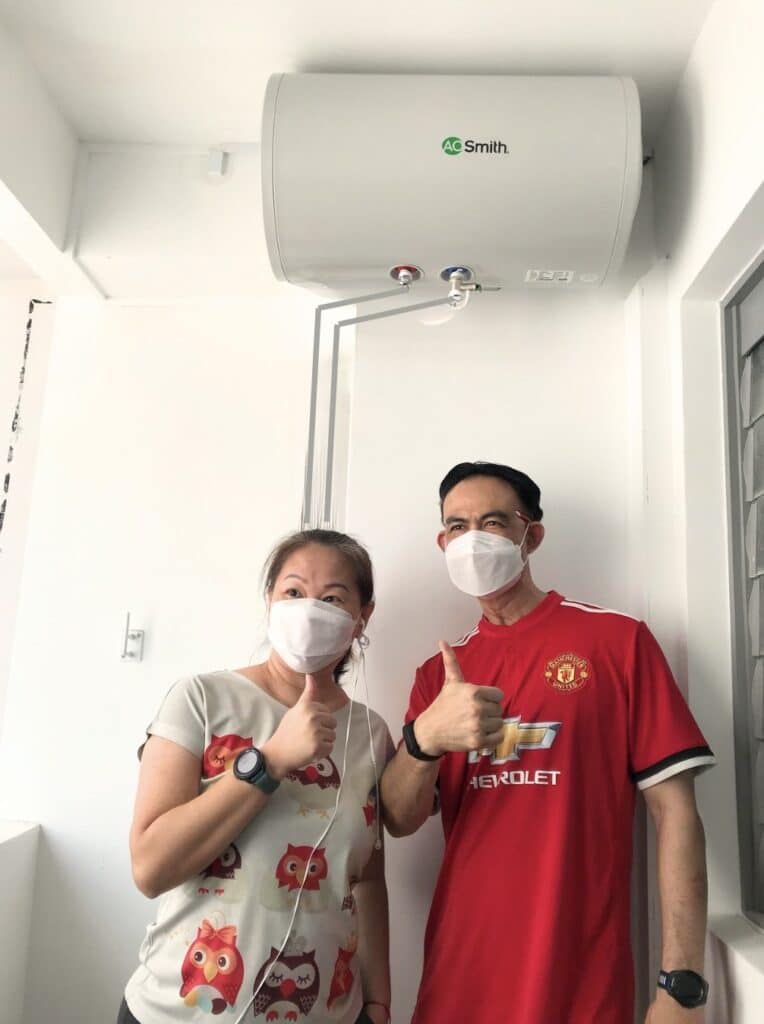 couple Gen 6 happy client hdb install