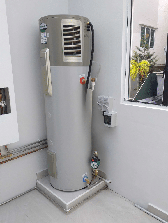 landed heat pump hpi install corner