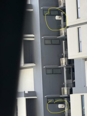 aircon ledge heater legal install