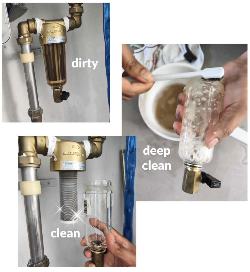 APF dirty deep clean