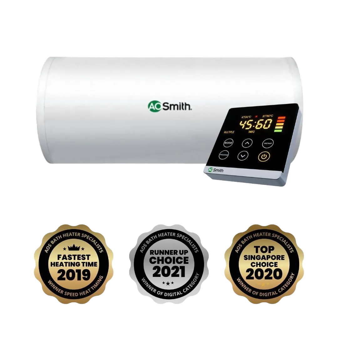 Gen 6 Digital Water Heater award grey