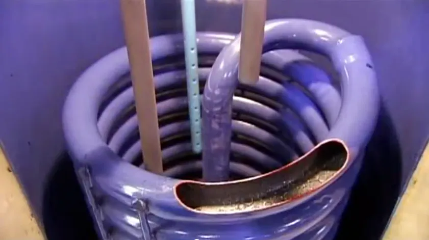 how its made cut out blue diamond tank coil