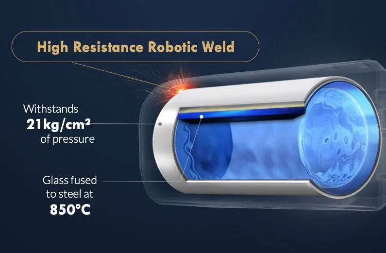 high resistance robotic weld 21kg 850C blue diamond