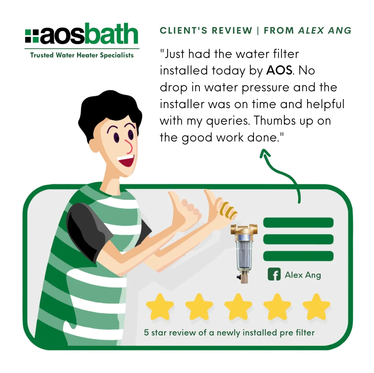 alex ang pre filter review client's review apf aosbath