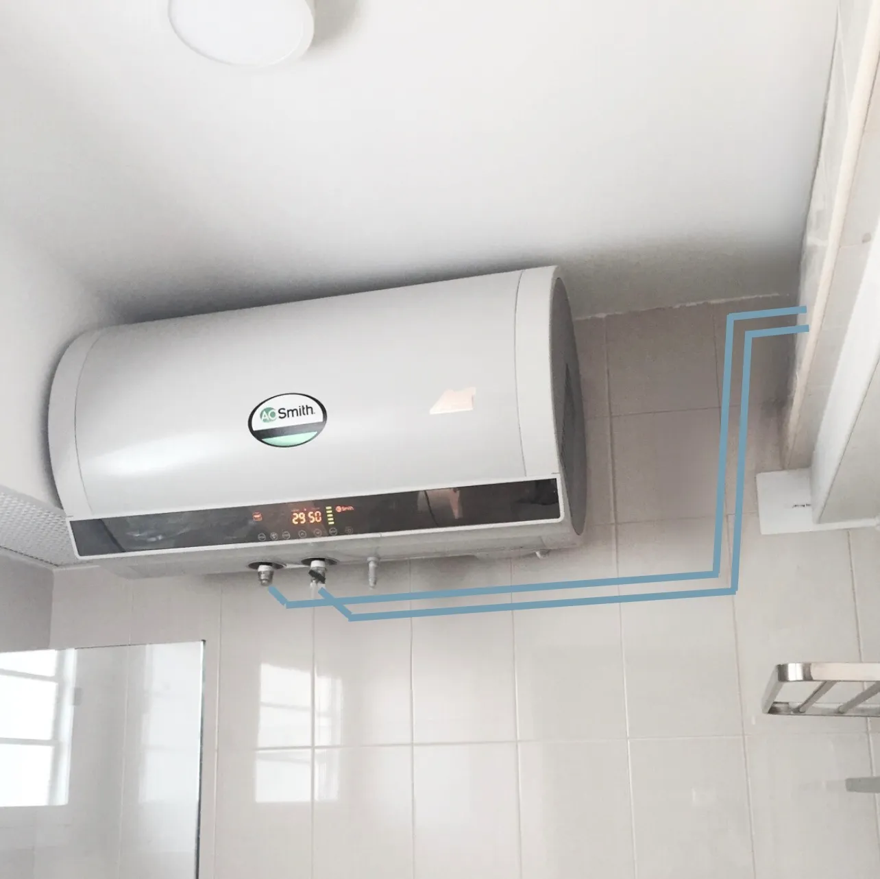hpw hdb top floor common bath micro heat pump