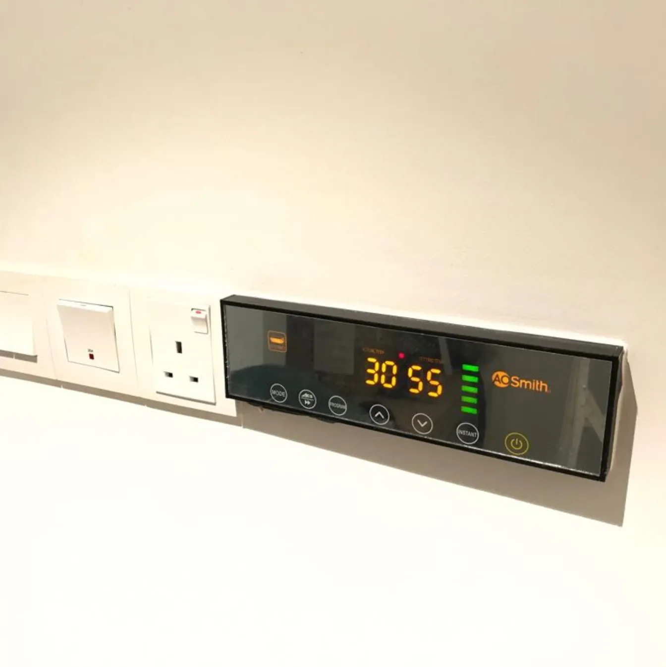 hpw heat pump custom acrylic holder panel