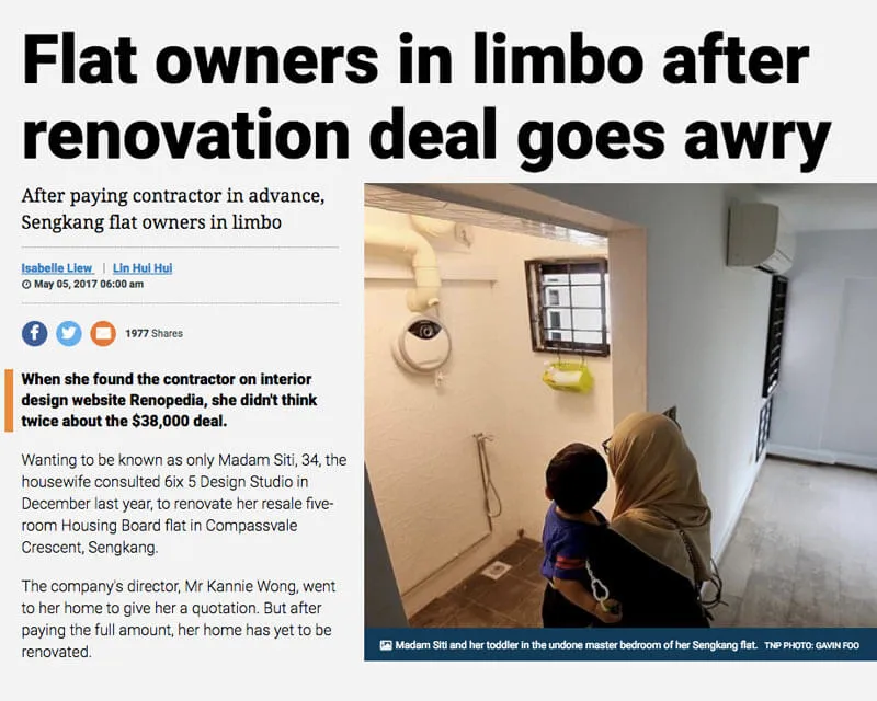 flat owners limbo renovation deal goes awry contractor
